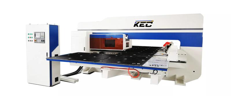CNC turret punching machine with servo drive