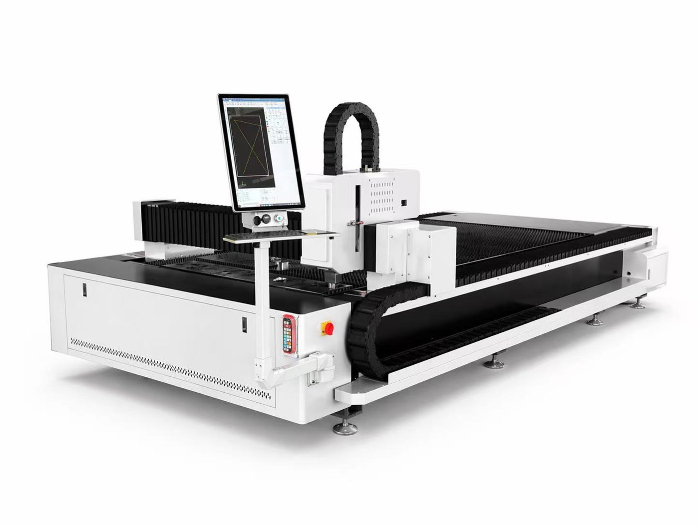 Fully enclosed fiber laser cutting machine